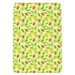Vector Fruits pattern, pastel colors, yellow background Removable Flap Cover (S)