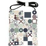 Mosaic Print Shoulder Sling Bag