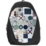 Mosaic Print Backpack Bag