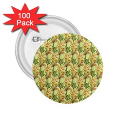 Green Pastel Pattern 2 25  Buttons (100 Pack)  by designsbymallika
