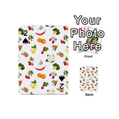 Fruits, Vegetables And Berries Playing Cards 54 Designs (mini) by SychEva