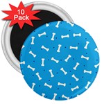 Dog Love 3  Magnets (10 pack) 