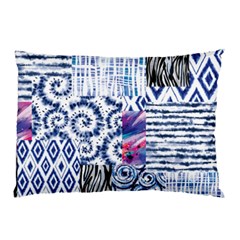 Blue Pastel Print Pillow Case by designsbymallika