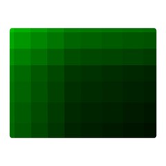 Zappwaits-green Double Sided Flano Blanket (mini) 