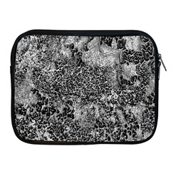 Grey And White Grunge Camouflage Abstract Print Apple Ipad 2/3/4 Zipper Cases by dflcprintsclothing