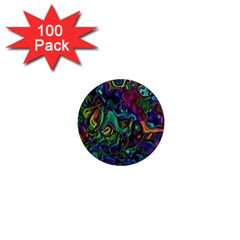 Brain Melt 1  Mini Magnets (100 Pack)  by MRNStudios