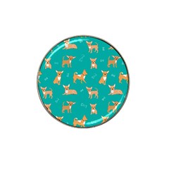 Cute Chihuahua Dogs Hat Clip Ball Marker (4 Pack) by SychEva