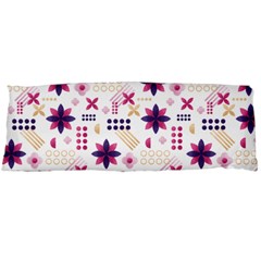 Minimal Floral Pattern Body Pillow Case (dakimakura) by designsbymallika
