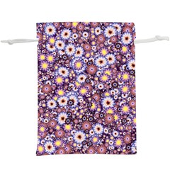 Flower Bomb 3  Lightweight Drawstring Pouch (xl) by PatternFactory