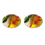 Fraction Space 3 Cufflinks (Oval)