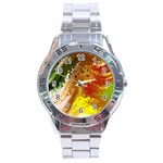 Fraction Space 3 Stainless Steel Analogue Watch