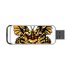Bigcat Butterfly Portable Usb Flash (one Side) by IIPhotographyAndDesigns