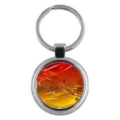 Music-notes-melody-note-sound Key Chain (round) by Sapixe