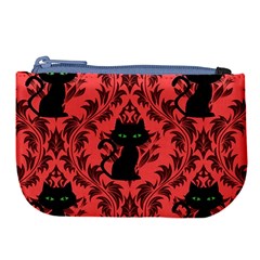 Cat Pattern Large Coin Purse by InPlainSightStyle