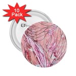 Flowing petals 2.25  Buttons (10 pack) 