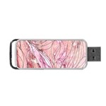 Flowing petals Portable USB Flash (Two Sides)