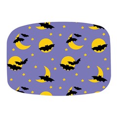 Bats With Yellow Moon Mini Square Pill Box by SychEva