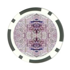 Amethyst Repeats Iv Poker Chip Card Guard (10 Pack) by kaleidomarblingart