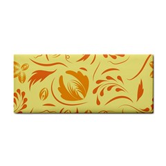 Folk Flowers Pattern Hand Towel by Eskimos