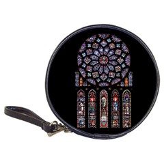 Chartres-cathedral-notre-dame-de-paris-amiens-cath-stained-glass Classic 20-cd Wallets by Sudhe