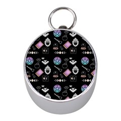 Pastel Goth Witch Mini Silver Compasses by InPlainSightStyle