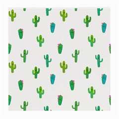 Funny Cacti With Muzzles Medium Glasses Cloth (2 Sides) by SychEva