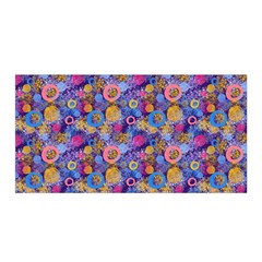 Multicolored Circles And Spots Satin Wrap by SychEva