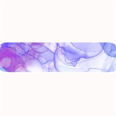 Purple And Blue Alcohol Ink  Large Bar Mats by Dazzleway