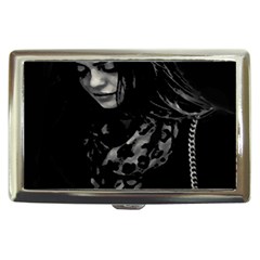 Beauty Woman Black And White Photo Illustration Cigarette Money Case by dflcprintsclothing