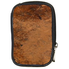 Aged Leather Compact Camera Leather Case by skindeep