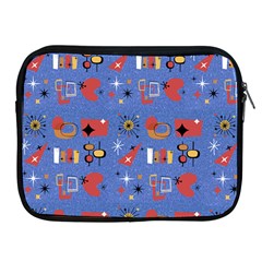 Blue 50s Apple Ipad 2/3/4 Zipper Cases by InPlainSightStyle