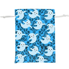 Halloween Ghosts  Lightweight Drawstring Pouch (xl) by InPlainSightStyle