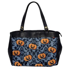 Halloween Jack O Lantern Oversize Office Handbag by InPlainSightStyle