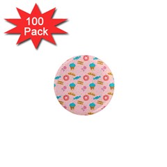 Funny Sweets With Teeth 1  Mini Magnets (100 Pack)  by SychEva