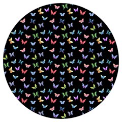 Bright And Beautiful Butterflies Round Trivet by SychEva