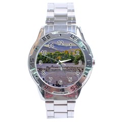 Epidaurus Theater, Peloponnesse, Greece Stainless Steel Analogue Watch by dflcprintsclothing
