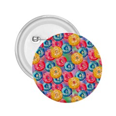 Multicolored Donuts 2 25  Buttons by SychEva