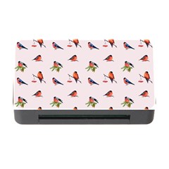 Bullfinches Sit On Branches Memory Card Reader With Cf by SychEva