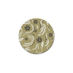 Folk Flowers Pattern Floral Surface Design Seamless Pattern Golf Ball Marker (4 Pack) by Eskimos