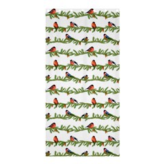 Bullfinches On The Branches Shower Curtain 36  X 72  (stall)  by SychEva
