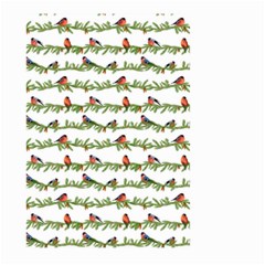 Bullfinches On The Branches Large Garden Flag (two Sides) by SychEva