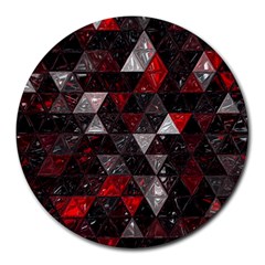 Gothic Peppermint Round Mousepads by MRNStudios