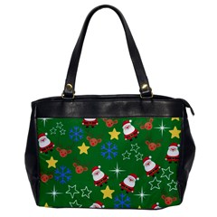 Santa Green Oversize Office Handbag by InPlainSightStyle