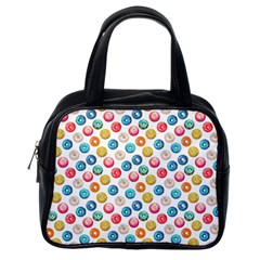 Multicolored Sweet Donuts Classic Handbag (one Side) by SychEva
