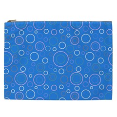 Circles Cosmetic Bag (xxl) by SychEva