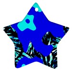 Abstract Tropical Star Ornament (Two Sides)