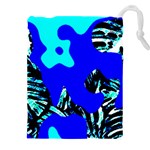 Abstract Tropical Drawstring Pouch (5XL)