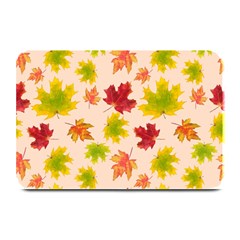 Bright Autumn Leaves Plate Mats by SychEva