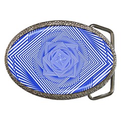 Illusion Waves Pattern Belt Buckles by Sparkle