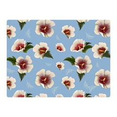 Hibiscus Flowers Double Sided Flano Blanket (mini)  by SychEva